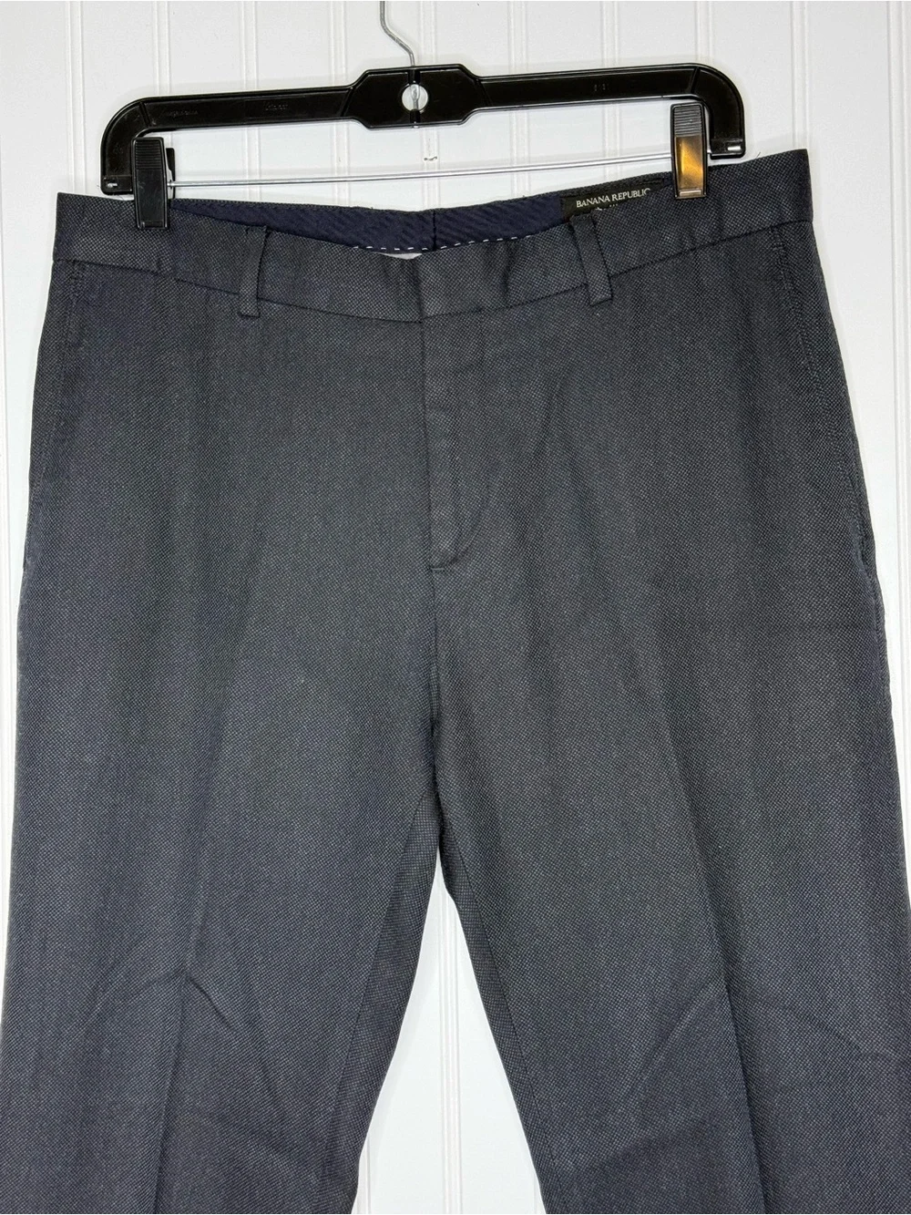 Banana Republic Honeycomb Tailored Slim Fit Trouser Pants Size 32X32